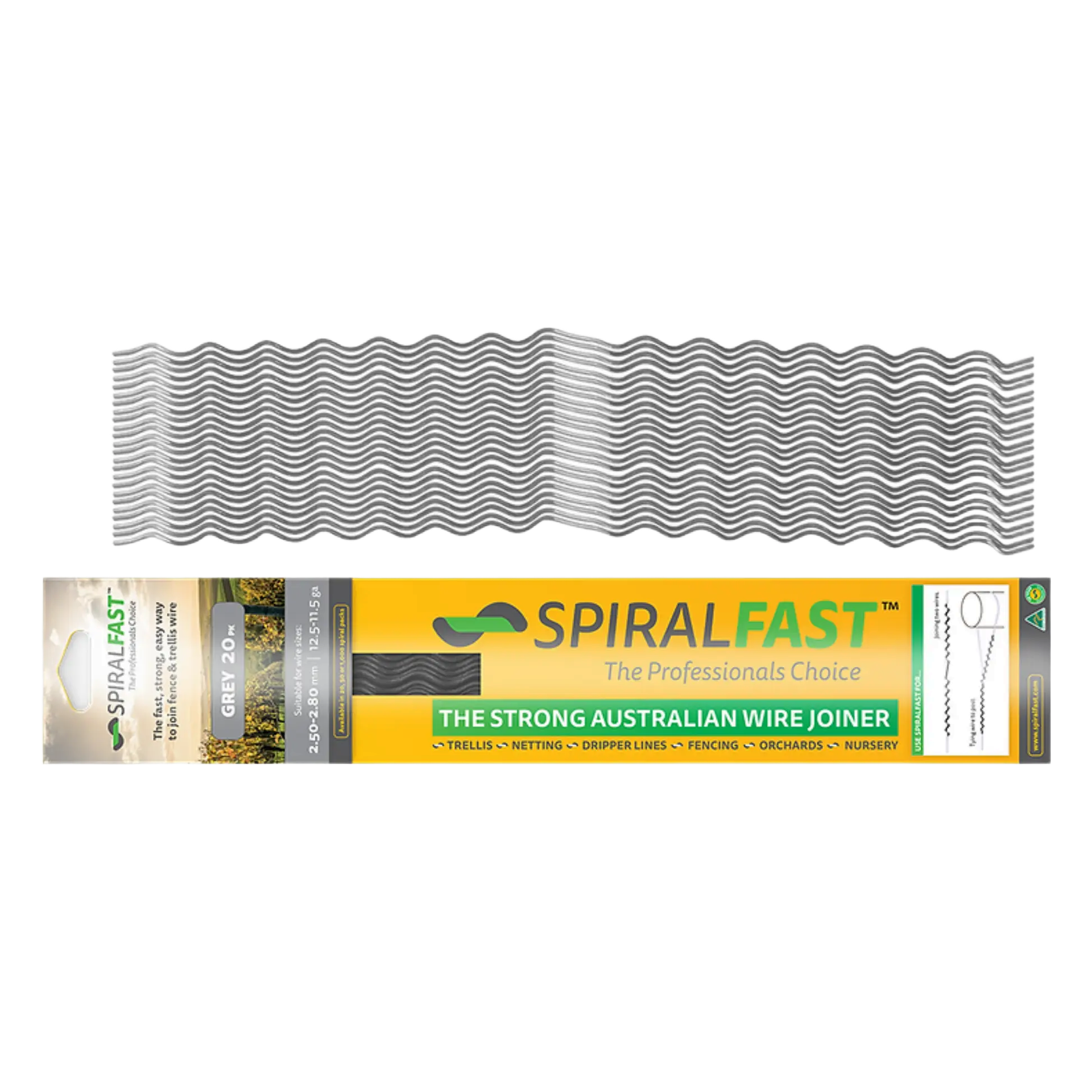 SPIRALFAST Grey 2.50 - 2.80mm